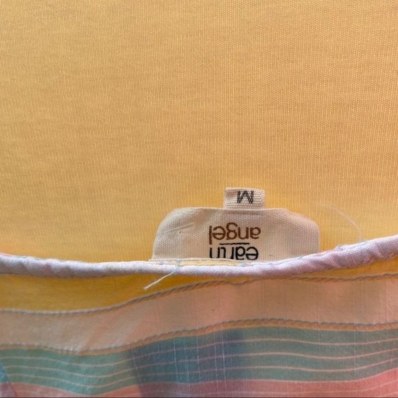 Earth Angel Nasty Gal Dress Pastel Stripe Midi - Picture 10 of 14